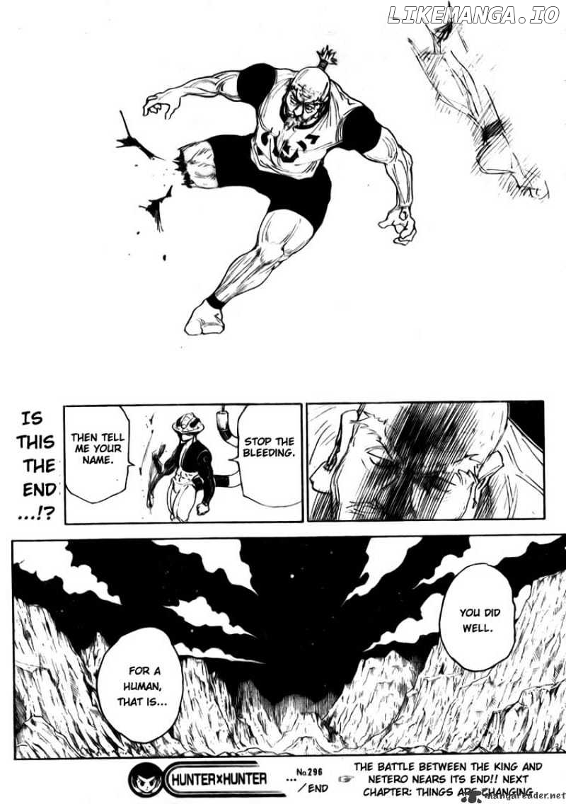 Hunter x Hunter, Chapter 296 image 19